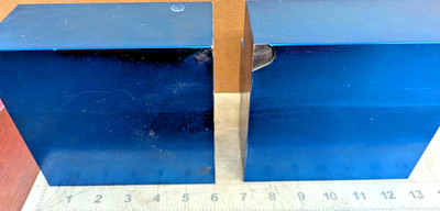 2 Piece 2.5  Tall Soft Jaw Vice Set For 6  49453 JERGENS VICE [A9S2]