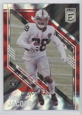 2021 Panini Donruss Elite Aspirations Shimmer 269/499 Josh Jacobs #37 0x4w