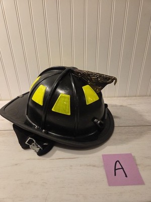 MSA Cairns Firefighter Structure Fire Helmet 1044 Black 