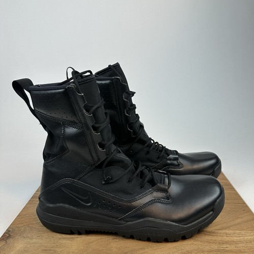 New Mens Nike SFB B2 Black Leather Combat Police Tactical Ankle Boots Size 14 M