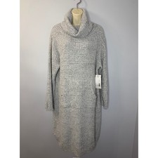 Softies Marshmallow Slouch Turtleneck Lounger Dress Women's L/XL New