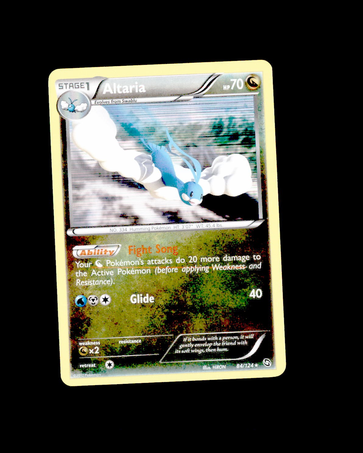 LP Dragons Exalted Holo Altaria 84/124