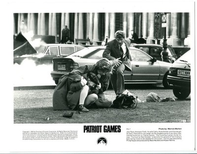 8x10-Still-Patriot Games-Harrison Ford-Anne Archer-Thora Birch-Action-FN