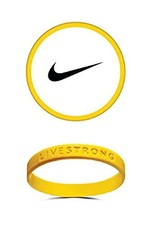 LiveStrong Live Strong Yellow Bracelet Wristband 2 Pack of Size Adult 8 inch ...