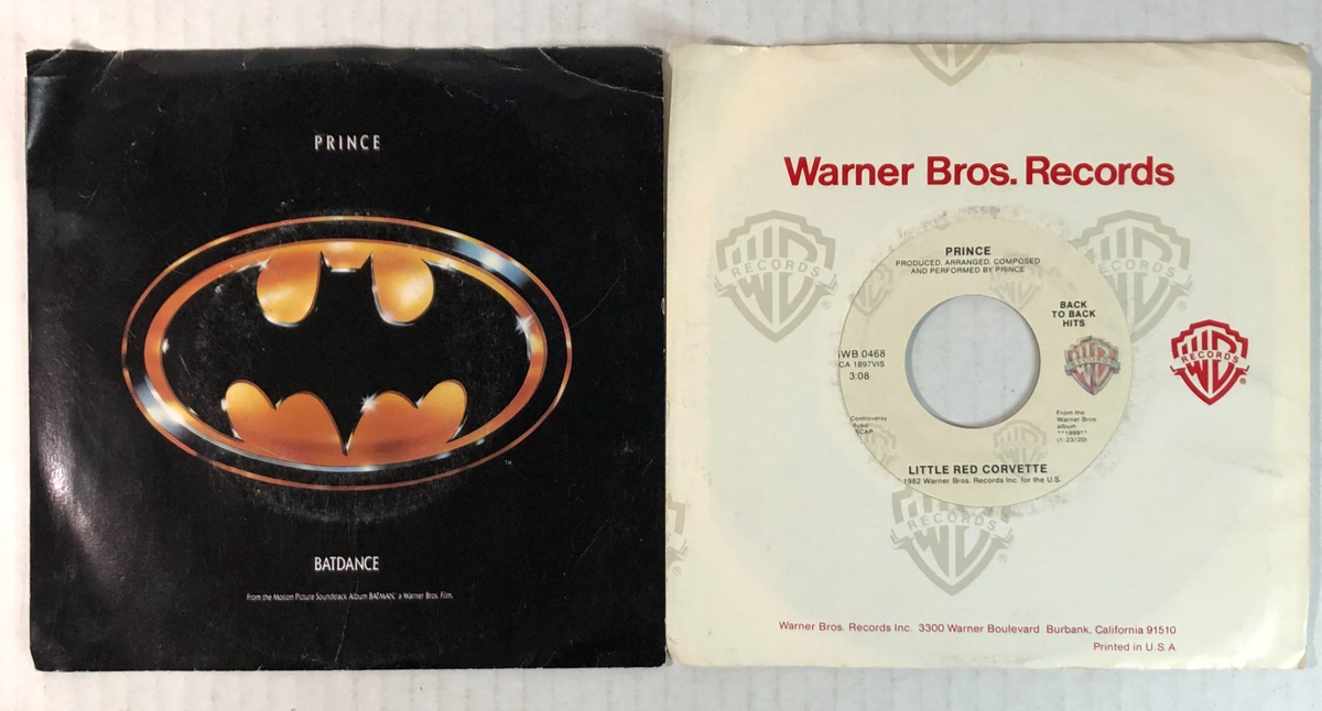 Prince Batman Bat dance セット Prince 45 LOT Batdance/200 Balloons & 1999/Little Red Corvette 7