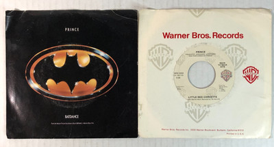 Prince Batman Bat dance セット Prince 45 LOT Batdance/200 Balloons & 1999/Little Red Corvette 7