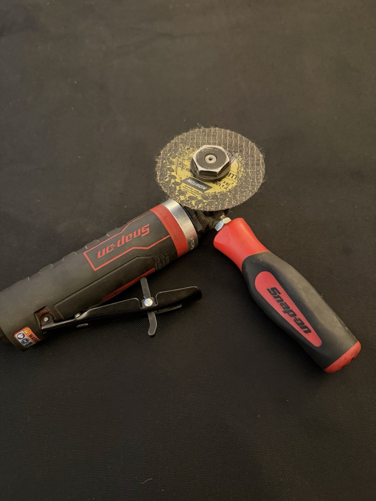 Heavy-Duty 4" Angle Cut-Off Tool (Red) - PTC490