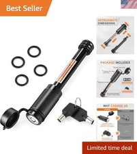 Trailer Hitch Receiver Pin Lock58 Dia 3-12 Long Pin Trailer Lock For Cla...