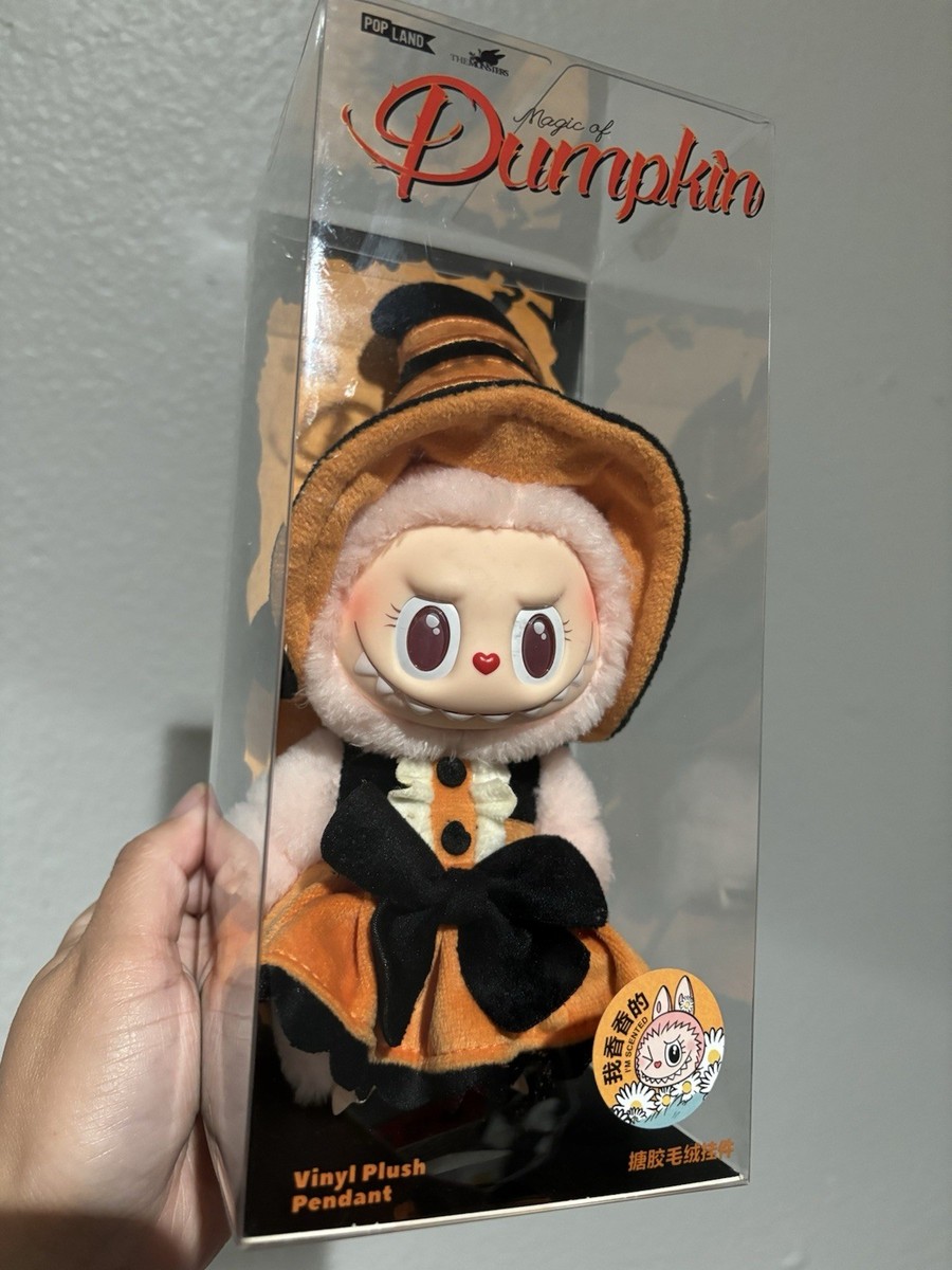 【限定正規品】ラブブ　モココ Magic of Pumpkinハロウィン The Monsters Mokoko Magic of Pumpkin Vinyl Plush Pendant