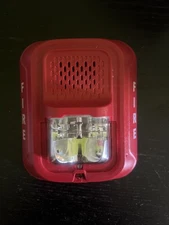System Sensor P4RL Fire Alarm Horn Strobe - Red L- SERIES