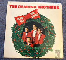 The Osmond Brothers &ndash; We Sing A Merry Christmas - LP Record W/ CD Copy Transfer