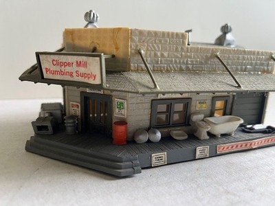 CLIPPER MILL PLUMBING SUPPLY - HO Scale - Corner Store - Please see photos!