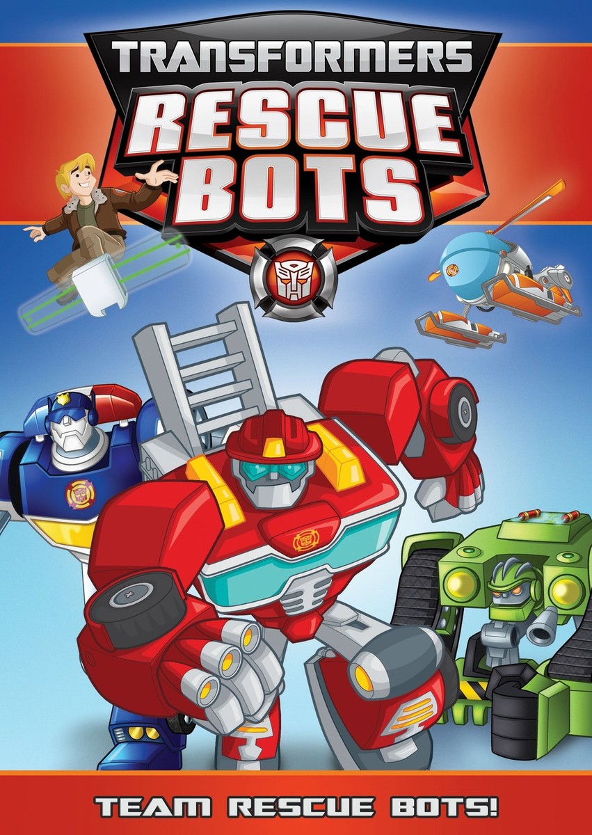Transformers: Rescue Bots: Team Rescue Bots! [DVD] [*READ* Ex-Lib