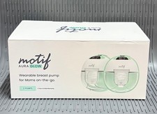 NEW SEALED Motif Medical Aura Glow Wearable Breast Pump w/ Built-In Nightlight