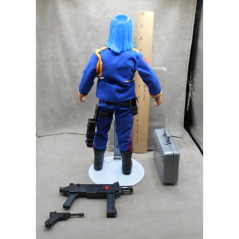 1992 Cobra Commander Hall of Fame G.I. Joe 12" Doll Near Complete Hasbro - Image 4 of 4