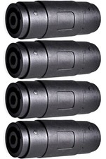 4Pin Speaker/Amp Speakon Female to Female Plug Jack Straight Coupler Cable Co...