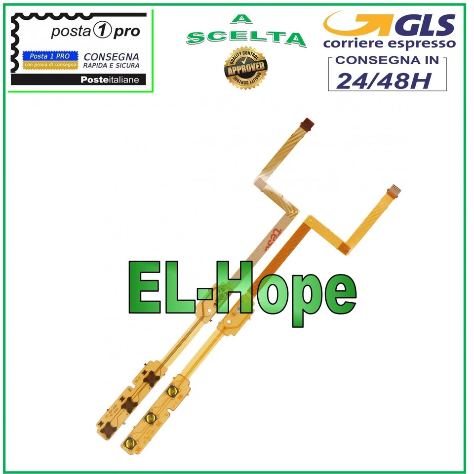 FLAT FLEX TASTO VOLUME ON OFF ACCENSIONE POWER SPEGNIMENTO NINTENDO SWITCH OLED