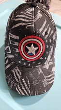Marvel Comics - CAPTAIN AMERICA - Flex Hat Cap Adult 