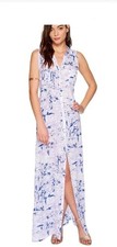 Lilly Pulitzer Ezra Maxi Beach Dress XL Lilac Verbena Rock The Dock Purple NWT