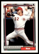 1992 Topps Tom Browning Cincinnati Reds #339 24001