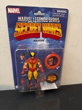 Marvel Legends Secret Wars Wolverine 40th Anniversary Retro box damaged