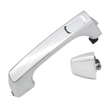 Exterior Door Handle w/End Cap 15794315 15932907 for Front or Chrome 1 Pcs