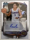 XAIVIAN LEE 2025-26 BOWMAN CHROME U 1ST BOWMAN AUTO #CPA-XL FLORIDA GATORS