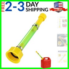 1 Kit Gas Can Spout Replacement Suitable for 1.7-1.82 Inch Threaded Spout wit...