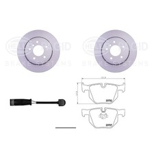 Kits de frein BMW 540