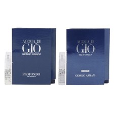 GIORGIO ARMANI ACQUA DI GIO PROFONDO EDP PARFUM 1.2ml COLOGNE SAMPLES TRY BOTH