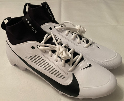 Mens 13 Nike Vapor Edge Pro 360 2 Carbon FF White Football Cleats FZ4267-100 New