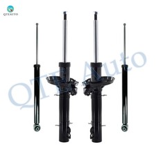 Set Front Suspension Strut-Rear Shock For 2000-2006 Audi TT w/o Sport Suspension