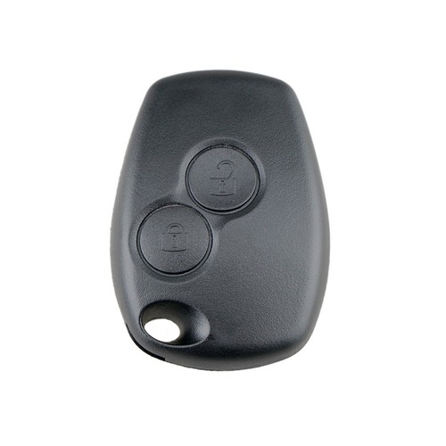 Long lasting Black Replacement Key Shell Case Compatible with 2 Button - Picture 2 of 11