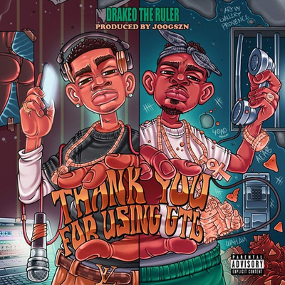 #ad Drakeo the Ruler Thank You for Using GTL Vinyl 12quot; Album $50.67