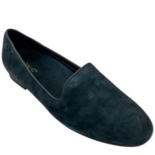 Vionic Willa II Dark Green Suede Loafers Sz 7.5