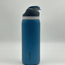 Owala FreeSip 32oz Stainless Steel Water Bottle Blue Oasis Top Quality US Stock