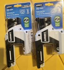 Hart 20V Cordless LED Flashlight 200 Lumen HPHL01 (Tool Only)  New Lot Of 2