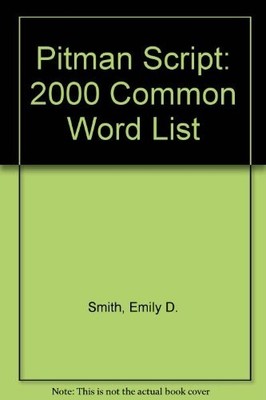 Pitman Script: 2000 Common Word List Book The Fast Free Shipping