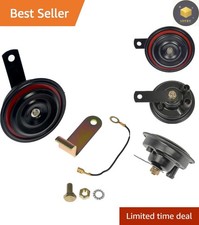 Corrosion-Resistant 12V Horn with Universal Fit - Perfect for Scooters Trucks