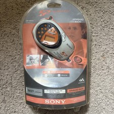 Sony SRF-M80V S2 Sports AM/FM/Weather/TV Walkman Armband Radio  NEW/SEALED