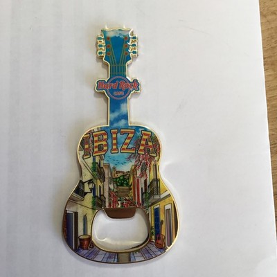 Hard Rock Cafe Ibiza Bottle Opener Magnet NEW  )  / Flaschenöffner