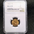 1936 D ~ LINCOLN WHEAT CENT ~ NGC MS64 RB