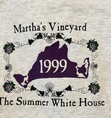 Clinton Summer White House 1999. T Shirt. Never Worn. Presidential politics