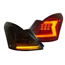 Led Rear Tail Lights Set For Nissan Versa 2012-2019 High-brightness Taillamps
