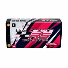 SMC 56150-2S1P - HCL-RS 7.4V Shorty LiPo Battery, 5600mAh 150C w/ 5mm Bullets