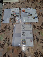  Lot De 130 Lettres Timbré Commémorative Français Étrangers 1990's