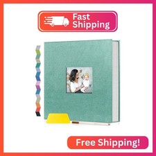 popotop Photo Album Self Adhesive with Picture Display Window,40 Pages DIY Scrap