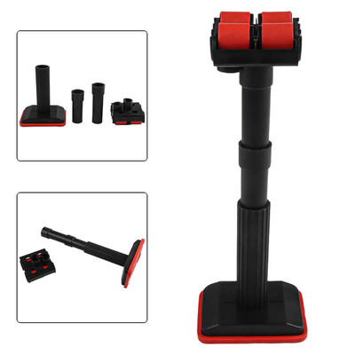 Telescopic Support Rod with Labor Saving Design for Home Improvement Projects