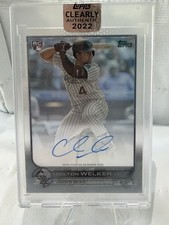 2022 Topps Clearly Authentic Autographs - Colton Welker #CAA-CWE (AU, RC)