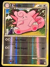 Clefable 3/123 2010 Pokemon HeartGold & SoulSilver Reverse Holo Rare - MP on eBay